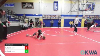 55-58 lbs Consolation - Kyzer Welch, Heat vs Kaiden Candy, Sperry Wrestling Club