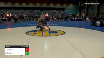 197 lbs Prelims - Jarrad Dixon, Oregon State vs Jake Boyd, UN-Oklahoma State