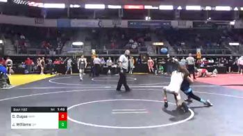 133 lbs Prelims - Daylon Dugas, Rayne Wrestling vs Jaden Williams, Cry Wolf Wrestling