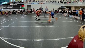 132 lbs Round 1 (6 Team) - Bruce Mesango, Beebe Trained Silver vs Bradon Binetti, Trojan WC