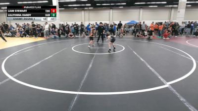 54.2-54.6 lbs Champ. Round 1 - Liam Stewart, Texas Elite Wrestling Club vs Lillyonna Handy, Strike And Submit Wrestling Club