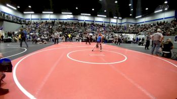 58 lbs Quarterfinal - Rhett Terrel, Weatherford Youth Wrestling vs Luke Doty, Lions Wrestling Academy