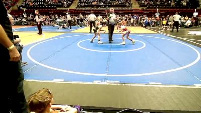 61 lbs Round Of 16 - Rocco Tyler, Berryhill Wrestling Club vs Sloan Burnett, Broken Arrow Wrestling Club