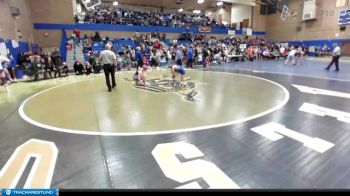 140lbs Cons. Round 3 - Emily M Martinez, Knappa vs Rebecca Mcgee, Hillsboro