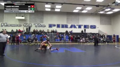 165 lbs Cons. Round 3 - Elijah Sudaria, Chabot College vs Jared Williams, College Of Redwoods