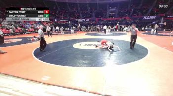 1A 113 lbs Champ. Round 1 - Briley Carter, Clinton vs Paxton Pyatt, Murphysboro