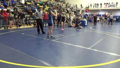 124 lbs Consy 3 - Jordin Peoples, Curwensville vs Lillian Hotlzman, Norwin