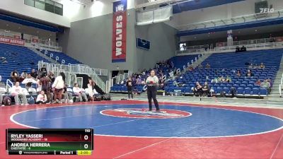 115 lbs 2nd Wrestleback (16 Team) - Temathy Joseph, Woodward Academy vs Leah Wooley, Chestatee