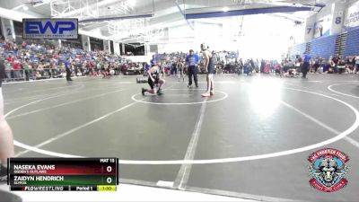 145 lbs Cons. Semi - Naseka Evans, Ogden`s Outlaws vs Zaidyn Hendrich, SlyFox