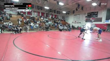 138 lbs Semifinal - Edrick Hinckley, Yucaipa vs Adrian Tapia, Bonita Vista