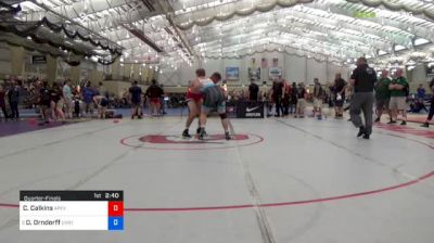 130 kg Quarterfinal - Connor Calkins, Apex Wrestling Club (NY) vs David Tate Orndorff, Utah Valley RTC