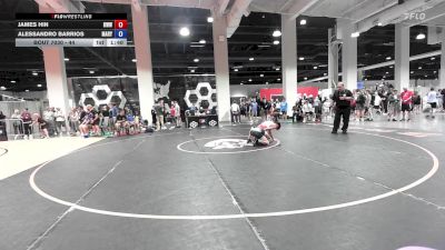 44 lbs Champ. Round 1 - James Hin, Red Wave Wrestling vs Alessandro Barrios, Maryland