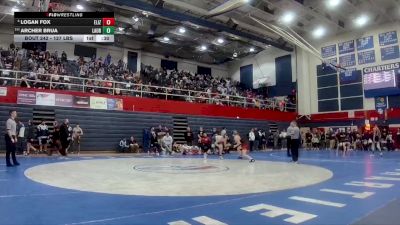 127 lbs Consy 2 - Logan Fox, Elizabeth Forward vs Archer Brua, Laurel