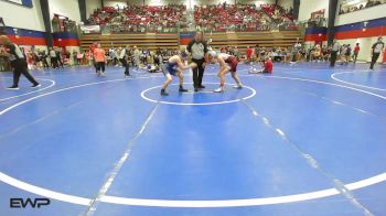 126 lbs Quarterfinal - Elijah Adams, Jenks vs Gabriel Slaton, Sapulpa