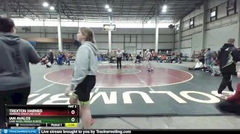 110 lbs Quarterfinal - Ian Avalos, Lake Hazel Middle School vs Trexton Harned, Warrior Wrestling Club