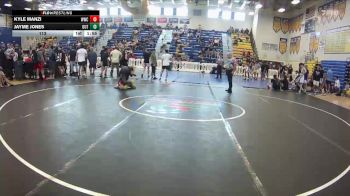 113 lbs Champ Round 1 (16 Team) - Kyle Manzi, Wakulla WC vs Jayme Jones, The Outsiders