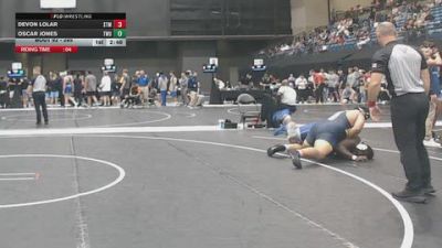 285 lbs Champ. Round 1 - Devon Lolar, University Of Saint Mary (KS) vs Oscar Jones, Texas Wesleyan