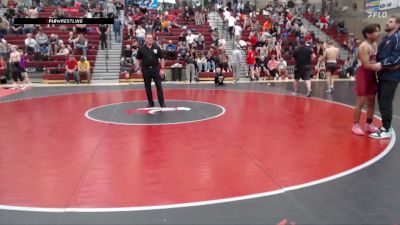 138 lbs Quarterfinal - Nathaniel Anaya, 208 Badgers Wrestling Club vs Coen Roberts, Lewiston Wrestling Club