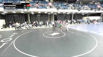 235 lbs Quarterfinal - Marley Clark, Unattached vs Nala Hernandez, Unattached