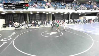 235 lbs Quarterfinal - Marley Clark, Unattached vs Nala Hernandez, Unattached