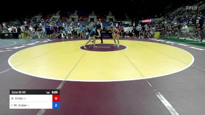 135 lbs Cons 32 #2 - Aenaya Vines, AL vs Margaret Zuber, IL