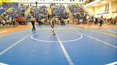 60-66 lbs Quarterfinal - Creed Houston, R.A.W. vs Corbin Farrier, Black Fox Wrestling Club