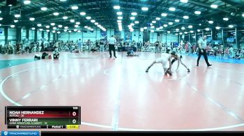 105 lbs Rd# 7- 10:45am Saturday Final Pool - Noah Hernandez, M2TCNJ vs Vinny Ferrari, Lions Wrestling Academy