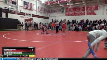 190 B Round 2 - Alexia Aguas, Williamsburg vs Kaydence Andersen, Colfax-Mingo