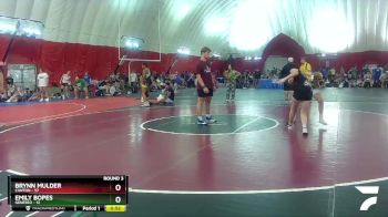 124-131 lbs Round 3 - Emily Bopes, Geneseo vs Brynn Mulder, Canton