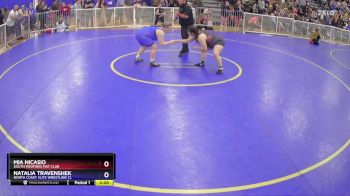 235 lbs Round 2 - Mia Nicasio, SOUTH MEDFORD MAT CLUB vs Natalia Travenshek, North Coast Elite Wrestling Cl