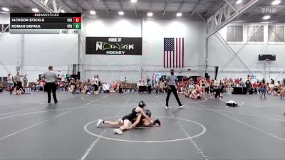 64 lbs Quarterfinal - Roman DePaul, All I See Is Gold Academy vs Jackson Stickle, Mat Assasins