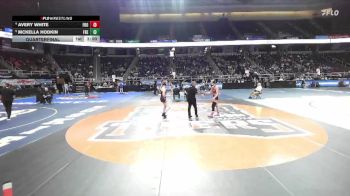 145 lbs Quarterfinal - McKella Hodkin, Fredonia-6 vs Avery White, Frontier-6