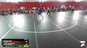 113 lbs Semifinal - Ayden Bergman, DC Elite Wrestling vs Ethan Hady, Wisconsin
