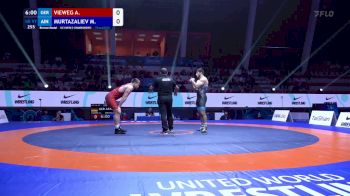 97 kg Final 3-5 - Anton Erich Vieweg, Germany vs Magomed Abdulaevitch Murtazaliev, Individual Neutral Athletes