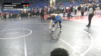 144 lbs Consi Of 16 #1 - Theodore Salvin, Brookline vs Ryan Dolder, Bow
