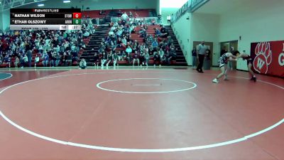 132 lbs Cons. Round 2 - Nathan Wilson, Stow-Munroe Falls vs Ethan Olszowy, Avon