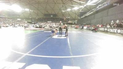 Boys 1A 106 lbs Quarterfinal - Hunter Shirley, La Center vs Jacob Gambito, Wapato