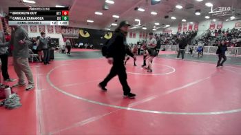 120 lbs Cons. Round 3 - Camilla Zaragoza, Segerstrom vs Brooklyn Guy, Westminster