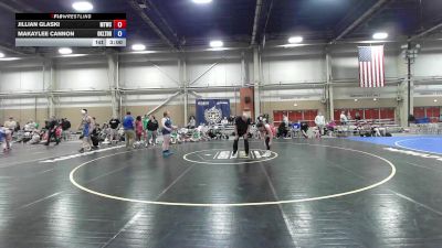 66 kg Rr Rnd 4 - Jillian Glaski, New England Trappers Black - GHSE vs Makaylee Cannon, Oklahoma LTD - GHSE