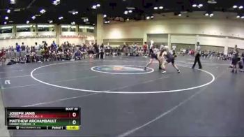 126 lbs Round 8 (10 Team) - Matthew Archambault, Cowboy Forever vs Joseph Janis, CHOICES (Beaver Local)