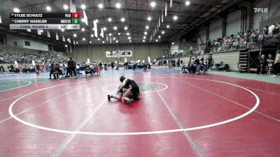 115 lbs Cons. Round 6 - Tylee Schultz, Pine Creek vs Cherry Hassler, Northwest