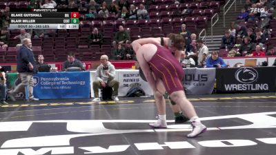 285 lbs Preliminaries - Blake Gutshall, Big Spring vs Blair Miller, Central