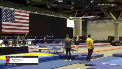 Avery Houser - Double Mini Trampoline, Flights Cool - 2021 USA Gymnastics Championships