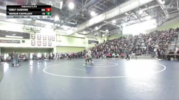 130 lbs Quarterfinal - Emily Cardona, MONROE vs Natalie Castillejo, SAN FERNANDO