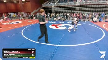 83 lbs Quarterfinal - Pierce Maki, Touch Of Gold Wrestling Club vs Barrett Bruch, Torrington Wrestling Club