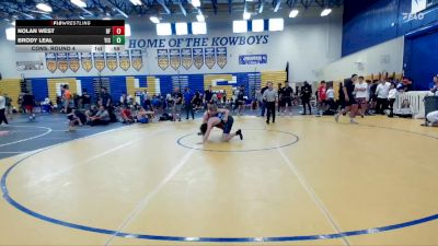 150 lbs Cons. Round 4 - Brody Leal, YIC vs Nolan West, Brevard FCA