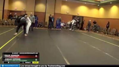 Round 3 - Malik Johnson, Spartan Martial Arts vs Jordan Hopkins, Alliance St. Croix BJJ/Judo Academy