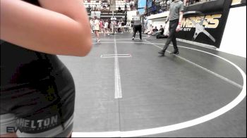 76-80 lbs 3rd Place - Penelopee Rodgers, Shelton Wrestling Academy vs Jamaree Washington, Del City Little League Wrestling