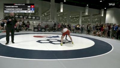 57 lbs 5th Place Match - Davis Motyka, Pennsylvania RTC vs Christian Castillo, Cyclone Regional Training Center C-RTC