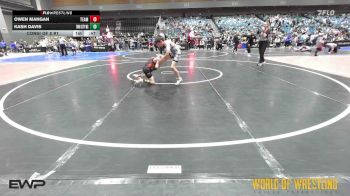 70 lbs Consi Of 8 #1 - Owen Mangan, Team Barracuda vs Kash Davis, Twin City Wrestling Club